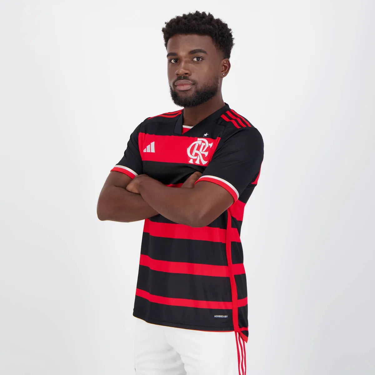 Camisa Adidas Flamengo 2024/25 I B. Henrique Nº 27