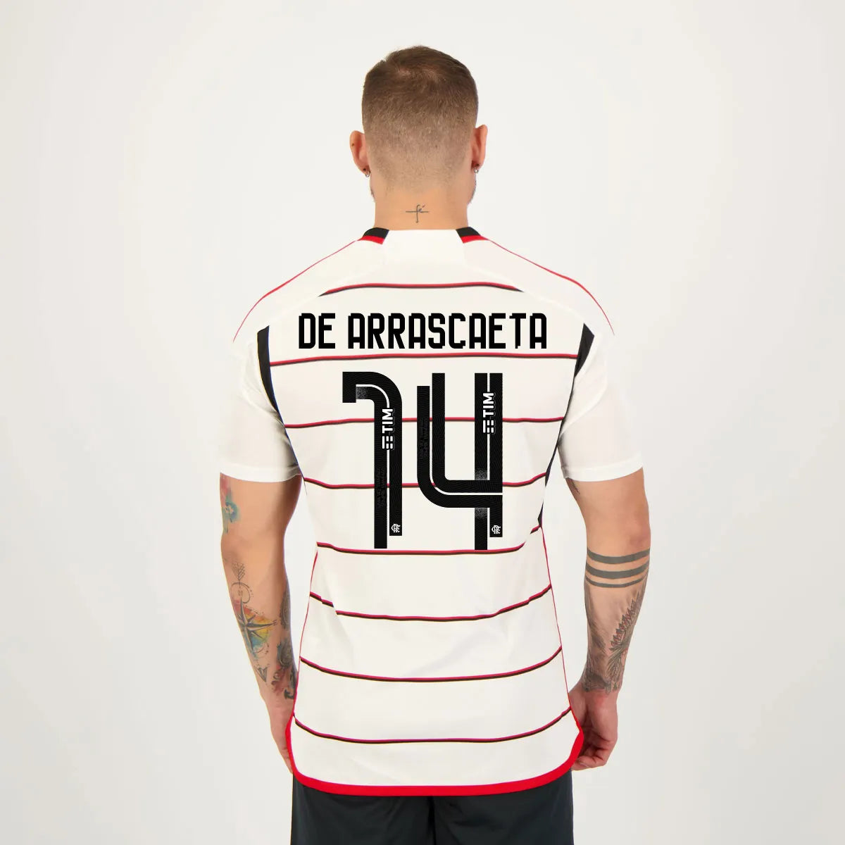 Camisa Adidas Flamengo 2023/24 II De Arrascaeta Nº 14