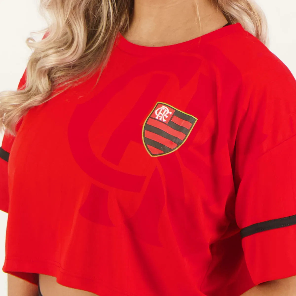 Cropped Flamengo Tuition Feminino Vermelho