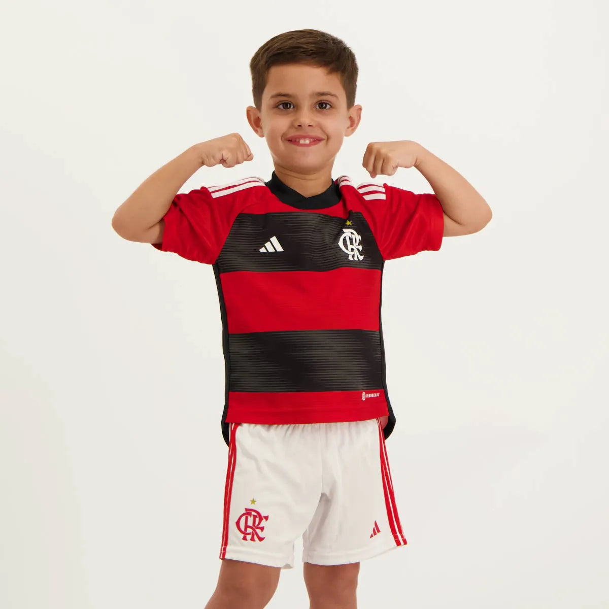 Kit Infantil Adidas Flamengo 2023/24 I